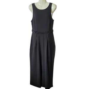 Bar III Black Sleeveless Jumpsuit‎